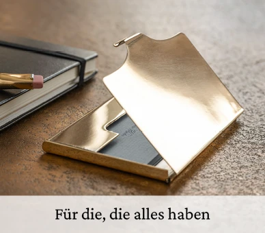 Fuer die, die alles haben Visitenkartenetui